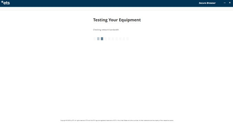 Tests Ihrer Ausrüstung