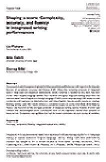 Lesen Sie mehr über die Gestaltung einer Partitur: Komplexität, Genauigkeit und Flüssigkeit in integrierten Schreibleistungen