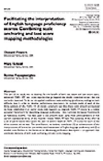 Lesen Sie mehr über Erleichtern der Interpretation von Englischkenntnissen: Kombination von Methoden zur Messung von Skalen-Anchoring und Testergebniskartierung