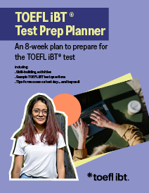 TOEFL ibt Test Prep Planner